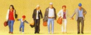 Travellers Walking (6) Figure Set