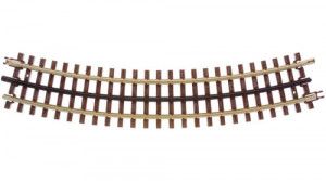 3 Rail Code 215 (O-45) Curved Track 30 Degree