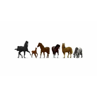*Horses (6) Figure Set