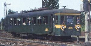 Expert SNCB Serie 49 Diesel Railcar IV (DCC-Sound)