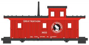 DM&IR Class G2 Caboose Great Northern X632