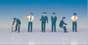 Japanese Station Staff (6) Figure Set