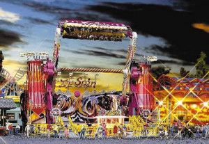 Top Spin Roundabout Fairground Kit with Motor IV