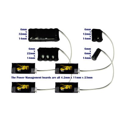 Zen 3-Wire Stay Alive Variety Pack for Zen Black & Blue+ Decoders