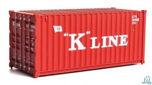 20' Corrugated Container K-Line