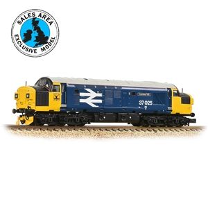 Class 37/0 Split Headcode 37025 'Inverness TMD' BR Blue (Large Logo)