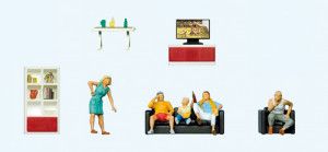 Living Room Scene (5) Exclusive Figure Set