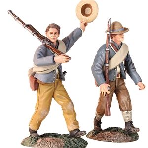 "Huzza For the Company" Confederate Infantry Marching - 2 Piece Set
