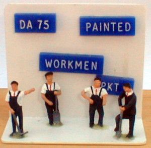 Workmen with Tools (4) Figure Set