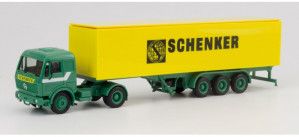 MB S Box Semitrailer Schenker