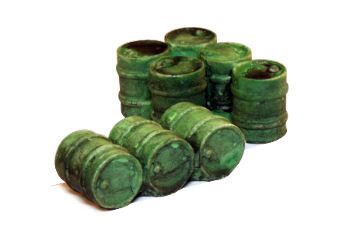 Oil Drum Groups (3 & 5) Green