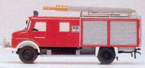 Fire Service Squad Tender MB LAF 1113 Lentner Body Kit