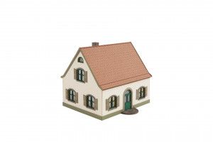 Small Detached House Laser Cut Kit