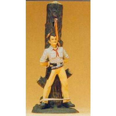 Cowboy at the Stake Figure