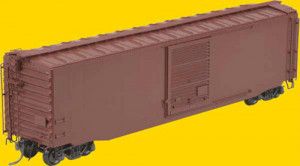 Undecorated 50' PS-1 Boxcar Red