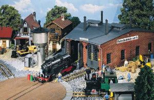 Two Track Engine Shed Kit