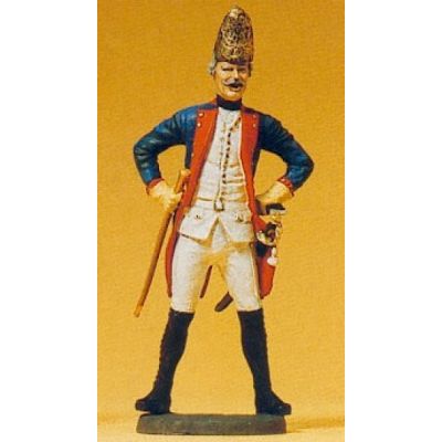 Prussian (1756) 38 NCO Standing Fusilier Figure