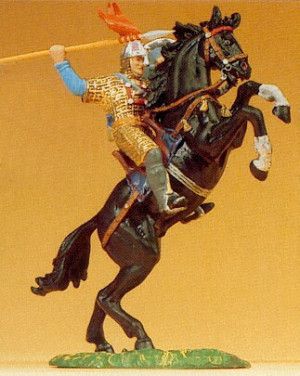 Norman Riding with Spear Figure