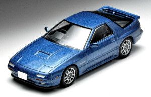 Mazda RX7 GT-X Savanna Blue 1989 (1:64 Scale)