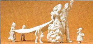 Wedding Scene (6) Unpainted Figures