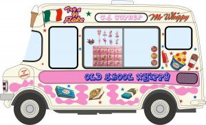Bedford CF Ice Cream Van C J Copner