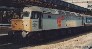 *Class 47 600 'Dewi Saint/Saint David' Railfreight Distribtn