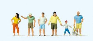 Passers By in Summer Clothes (6) Exclusive Figure Set