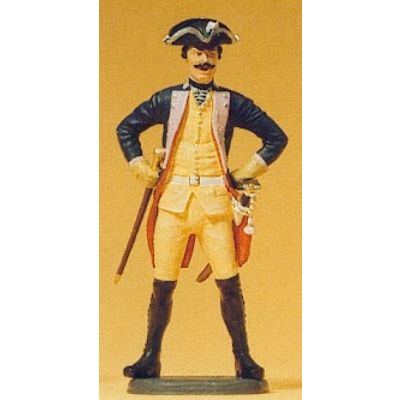Prussian (1756) 7 NCO Standing Musketeer Figure