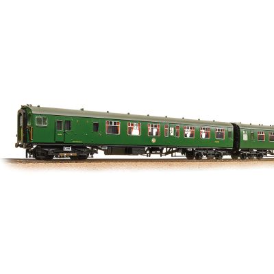 Class 411 4-CEP 4-Car EMU 7122 BR (SR) Green (Small Yellow Panels)