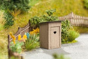 Outhouses (2) Laser Cut Minis Kit