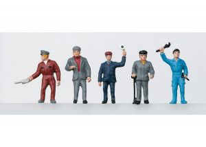 Railway Workers (5) Figure Set