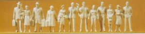 Passengers/Passers By (12) Unpainted Figures