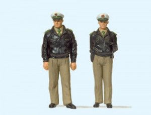 German Policemen BRD Green Uniform (2) Figure Set