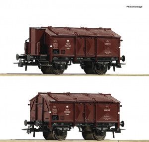 PKP K15 Hinged Lid Wagon Set (2) III