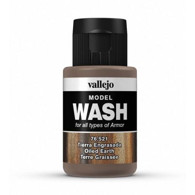 Vallejo Model Wash 35ml - Oiled Earth Wash