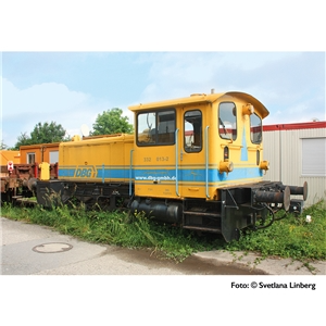 Diesel shunting locomotive, 332 013-2 (DBG), DB AG, yellow, era V
