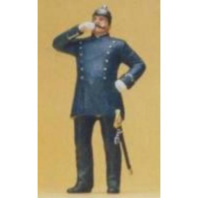 German Policeman Circa 1900 Figure
