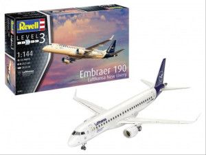 Embraer 190 Lufthansa New Livery (1:144 Scale)
