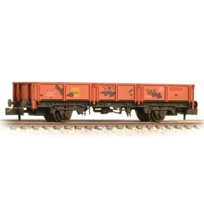 BR ZDA 'Bass' Open Wagon BR Railfreight Red [W]