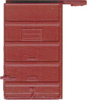 6' 5 Panel Superior High Tack Doors Boxcar Red