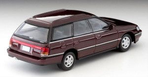 Subaru Legacy Touring Wagon Dark Red (1:64 Scale)