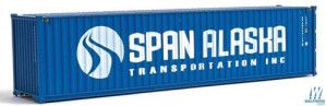 40' Corrugated Side Container Span Alaska