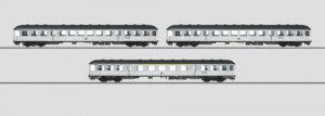 DB Silberling Coach Set (3) III (MFX-Fitted)