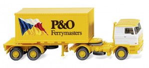 DAF 20' Container Semitrailer 'P&O Ferrymasters' 1980-84