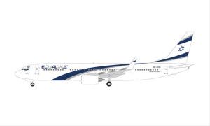 Boeing 737-900 El Al 4X-EHD First Flight to UAE (1:500)