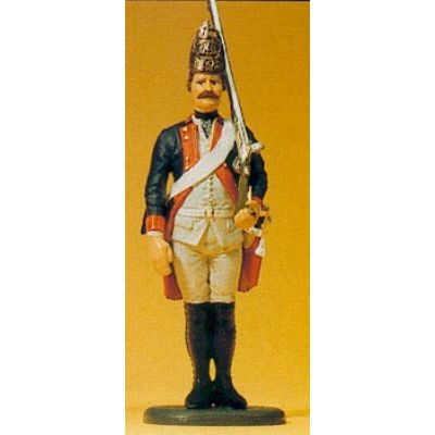 Prussian (1756) 38 Fusilier Standing Gun Shouldered Figure