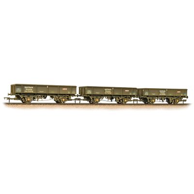 PNA Open Wagon 3-Pack 5-Rib Railtrack [W]