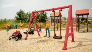 micro-motion Playground Swing