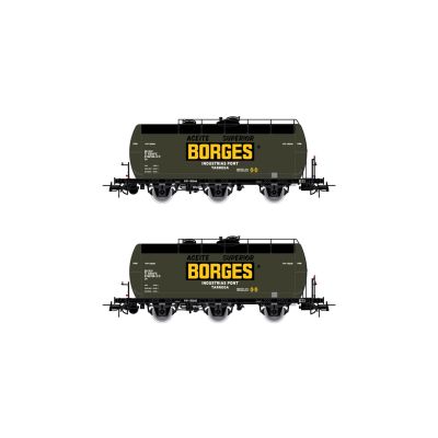 *RENFE 3 Axle Tank Wagon Set Borges (2) III