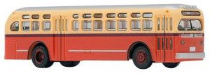 GMC TDH-4512 World Bus Collection Orange/Cream